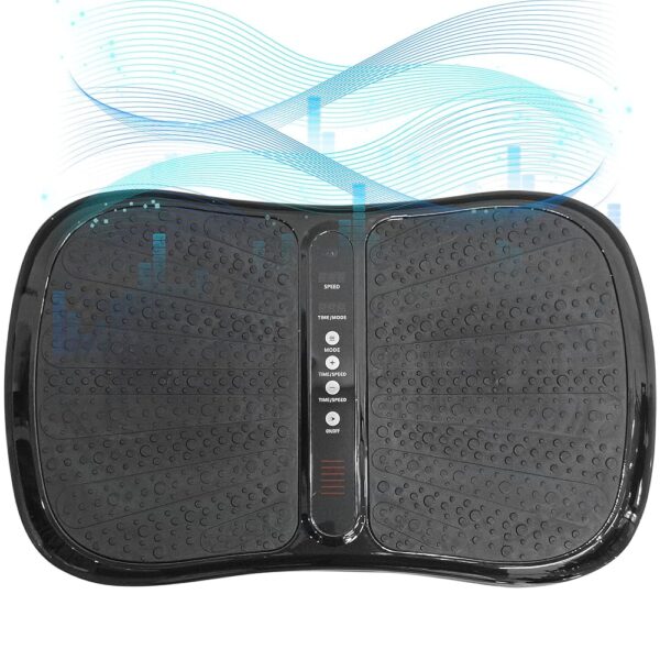 330LBS XXL Vibration Plate Exercise Machine Whole Body Vibration Platform Machine, 99 Levels with Resistance Bands for Home Gym Training Equipment