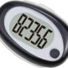 3D Digital Step Counter for Walking Clip on Pedometer with Clip Activity Time 7 Days Memory Walking Distance Miles/km Exercise Fitness Activity Calorie for Men Women
