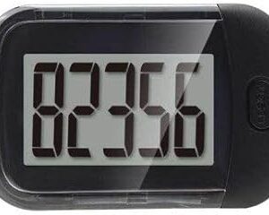 3D Pedometer for Walking，Portable Step Counter with Large Digital Display，Battery Operated，Step Tracker with Removable Clip Lanyard,Track Steps for Men Women Kids Adults Seniors