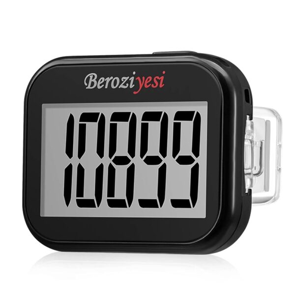 3D Pedometer for Walking, Simple Step Counter for Walking with Removable Clip and Lanyard, Accurate Pedometers for Steps, Step Tracker with Large Display for Men Women and Kids...