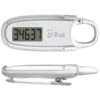 3D Pedometer for Walking with Removable Clip and Carabiner Simple Step Counter for Walking Accurate Clip On Step Tracker for Men Women Kids
