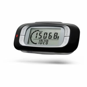 3D Step Counter with Clip and Lanyard, Accurate Digital Pedometer with Large Digital Display 7 Days Memory Calorie Counter Accurately Track Steps for Men Women Adults Seniors