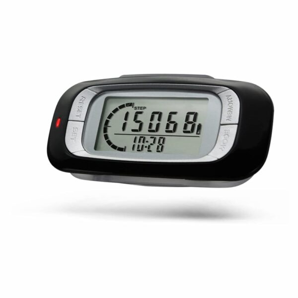 3D Step Counter with Clip and Lanyard, Accurate Digital Pedometer with Large Digital Display 7 Days Memory Calorie Counter Accurately Track Steps for Men Women Adults Seniors