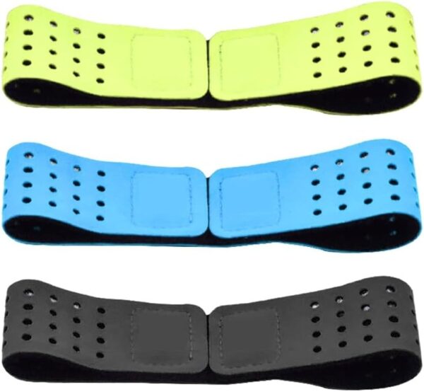 3PCS Heart Rate Monitor Replacement Straps, Adjustable Heart Rate Monitor Replacement Armband Strap for Indoor Outdoor Activity