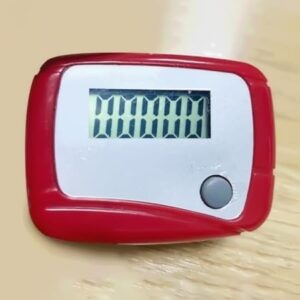 3Pcs Portable Counter Mini Digital LCD Pedometer Sports Walking Running Step Counter Meter Walking Distance Miles,Exercise Time, Calorie Counter, Daily Target...