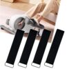4Pcs Ellipse Leg Exerciser Machine Pedal Straps, Elliptical Adjustable Trainer Straps for Under Desk Elliptical Machine Peddler Foot Training Pedal Exercixer Home Fitness Sports...