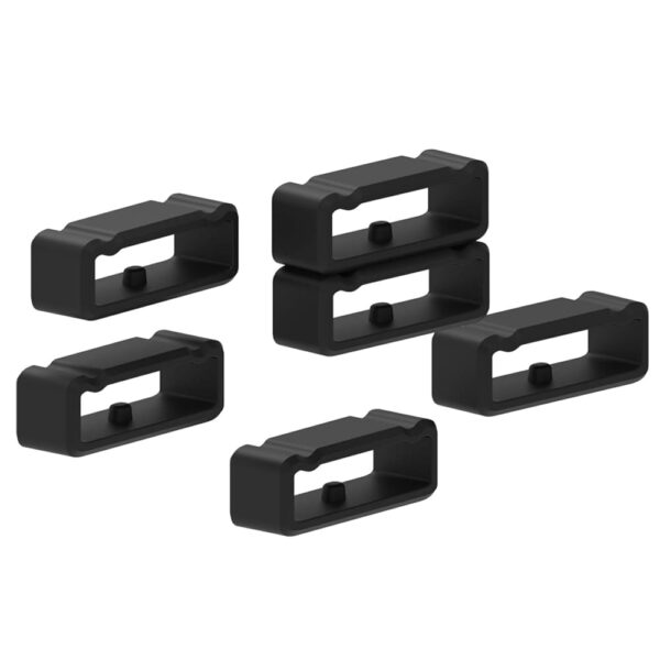 6-Pack Band Keeper Compatible with Suunto 9&9 baro/Suunto 7/Suunto D5/Suunto Core/Suunto Traverse/Suunto Ambit 3 2 1/Suunto Spartan Sport Wrist HR Fastener Ring Silicone Band...