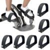6 Pcs Universal Ellipse Leg Exerciser Machine Pedal Straps, Adjustable Pedals Straps for Under Desk Elliptical Exerciser, Elliptical Training Machines Accessories for Seniors...
