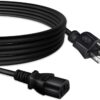 AC in Power Cord Outlet Socket Cable Plug Lead Compatible with â€ŽFR88 â€ŽSlim Boat â€ŽVibration Plate Exercise Machine Whole Body Workout Vibrate Fitness Platform Lymphatic...