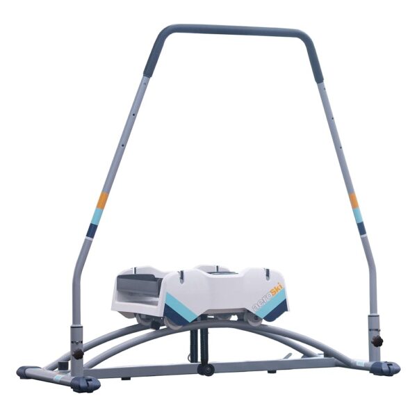 Aeroski Power Pro Home Fitness Ski Machine - Simulator Exercise Machine with Ski Poles, VR Goggles, and Fitness App to Provide Low Impact, Plyometric, Total-Body Workouts