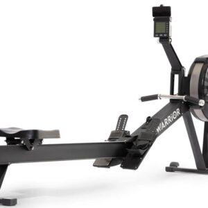 Air Rowing Machine | Foldable Gym-Quality Row Machine | 10- Damper Levels Cardio Machine for Full-Body Workout | Rowing Machine for Home Use with LED-Monitor | Rower Machine for...