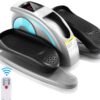 ANCHEER Under Desk Elliptical Machine, Electric Seated Pedal Exerciser, Mini Elliptical Machines for Seniors, LCD Display Monitor, Remote Control, Leg Exerciser for Home