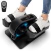 ANCHEER Under Desk Elliptical Machine, Ellipse Leg Exerciser for Seniors, Quiet & Portable Electric Seated Pedal Exerciser with Remote Control & 12 Adjustable Speeds Fully...