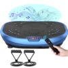 AXV Vibration Plate Exercise Machine Whole Body Workout Music Vibrate Fitness Platform Lymphatic Drainage Machine for Weight Loss Shaping Toning Wellness Home Gyms Workout