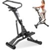 BODY RHYTHM Steppers for Exercise at Home, Power Stair Stepper Machine for Cardio & Climbing Training, Hydraulic Fitness Stepper with 12 Level Hydraulic Cylinders, Large LCD...