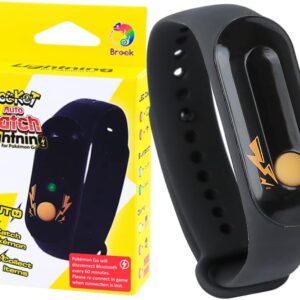 Brook Pocket Auto Catch Lightning - Simple and Easy to Use by Lightning LED Lights, Auto Spin and Catching Pocket Monsters, Collecting Items, Wristband Bracelet Accessory