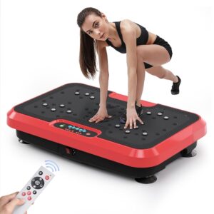 BZK Vibration Plate Exercise Machine, Pro Waver Vibration Plate Platform for Lymphatic Drainage, Helps Weight Loss Shaping Toning & Wellness, Whole Body Shake Workout Equipment...