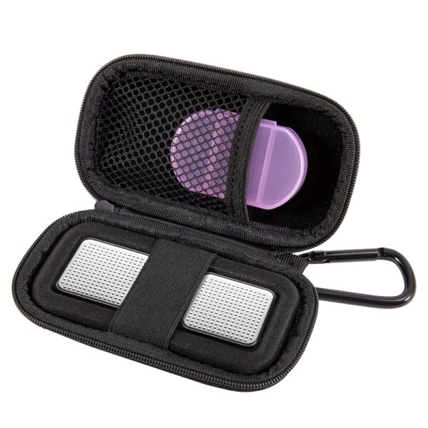 Carrying Case for Kardiamobile EKG Monitor,Hard Shell Case for Kardiamobile 6L,Travel Case for Heart Monitor EKG,Heart Rate Monitor Holder（Case + Pill Box）