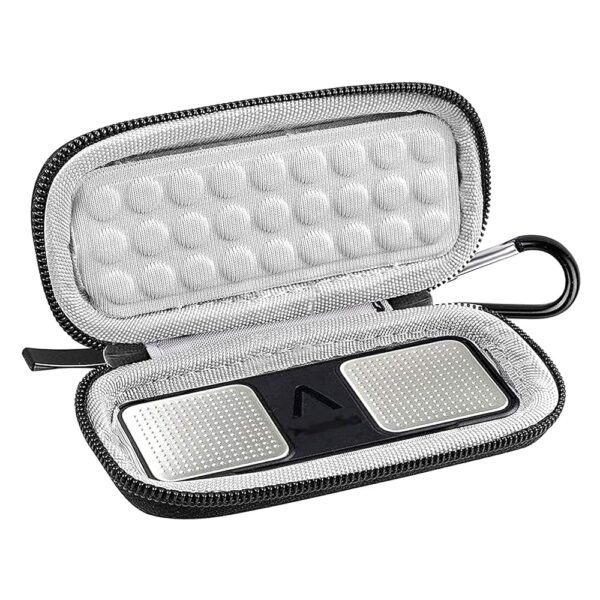 Case Compatible with KardiaMobile 1L 6L Personal EKG Monitor, Storage Holder Also Fits for Sec Portable Heart Rate Monitor, Cardiac Mobile Heart Monitor Bag Organizer(Box Only)