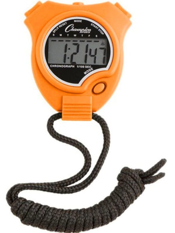 Champion Sports 910OR Stop Watch Orange