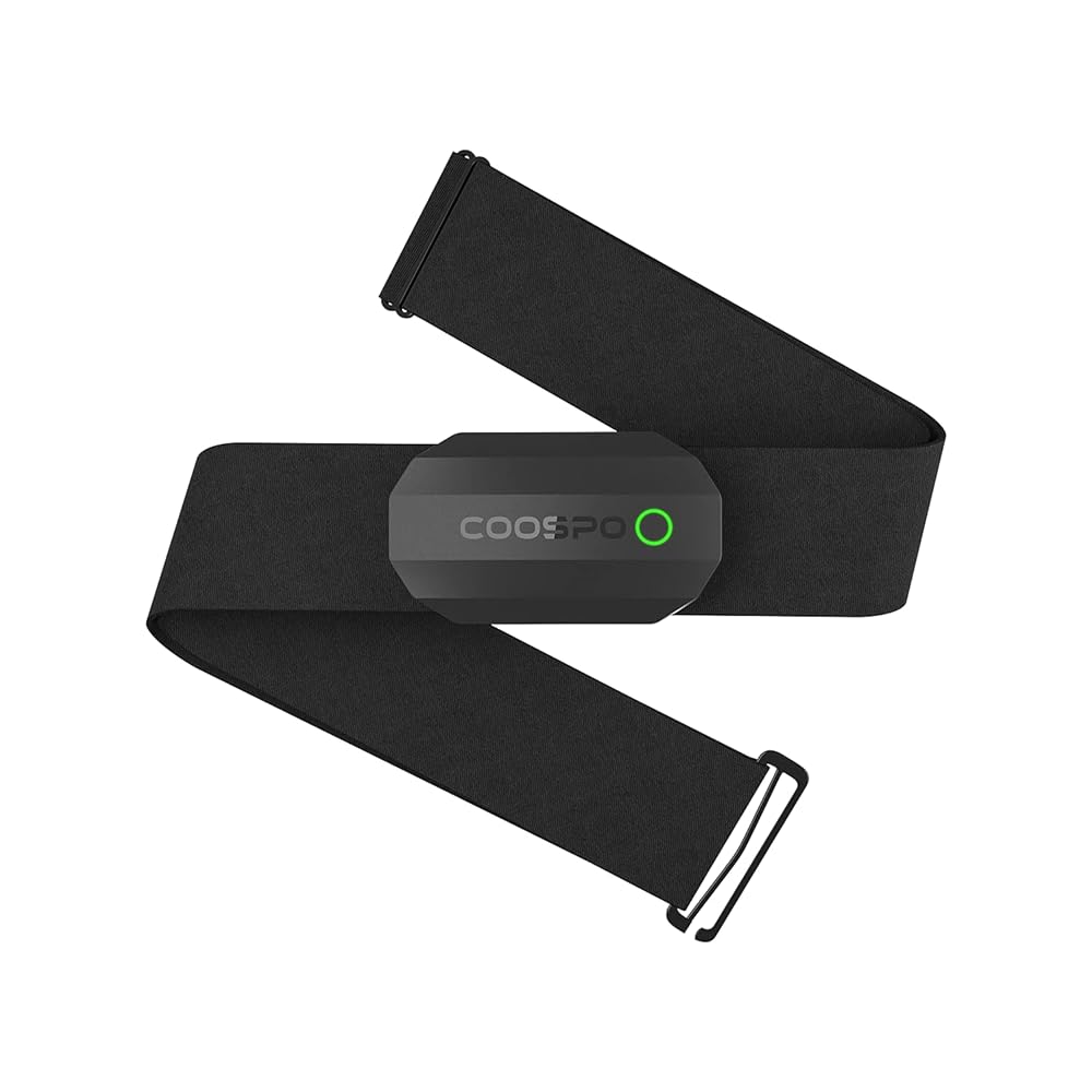 COOSPO Bluetooth Heart Rate Monitor Chest Strap H808S, ANT+ BLE HR Monitor Chest, HRM IP67 Waterproof, Use for Running Cycling Gym and Other Sports COOSPO Bluetooth Heart Rate Monitor Chest Strap H808S, ANT+ BLE HR Monitor Chest, HRM IP67 Waterproof, Use for Running Cycling Gym and Other Sports