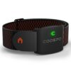 COOSPO HW9 Bluetooth 5.0 ANT+ Heart Rate Monitor Armband with HR Zones/Calories Burned, Optical HRM Sensor for Fitness Training/Cycling/Running,Compatible with Peloton,DDP...