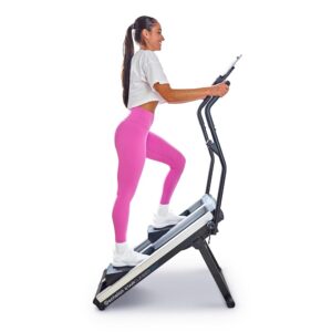 Echelon - Stair Climber Sport - Stair Stepper for Home - Stair Climber - Stepping Machine - Stair Stepper Exercise Equipment - Battery Powered x2 AA Batteries - 3 Monitor with...