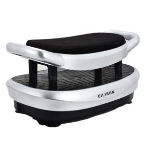 EILISON FITABS 3D Vibration Plate Exercise Machine - Whole Body Workout Vibration Platform w/Loop Bands - Lymphatic Drainage Machine for Weight Loss, Shaping, Recovery (Fitabs...