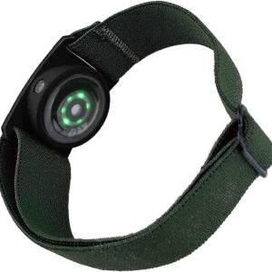 Elastic Loop Nylon Armband Compatible with Polar OH1/Verity Heart Rate Sensor Replacement Strap - Army Green