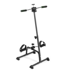 Elderly Exercise Bike, Pedal Exerciser Bike, Hand Arm Leg Knee Peddler, Adjustable Fitness Equipment for Seniors, Elderly Home Pedal Exercise Bike for Total Body