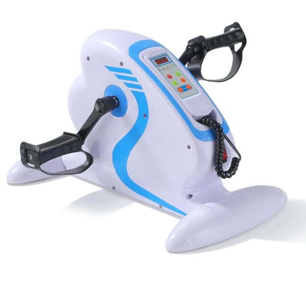 Electric Mini Exercise Bike Motorized Pedal Exerciser is a Low-Impact, Resistance-Free Fitness and Rehabilitation Device. This Under-Desk Bicycle Pedal Exerciser is Your Ideal...