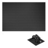 Ellipse Machine Non-Slip Mat, Apply to Under Desk Elliptical Peddler While Sitting, Perfect for Electric Seated Foot Pedal Exerciser, Enhanced Stability & Floor Protection (Black)