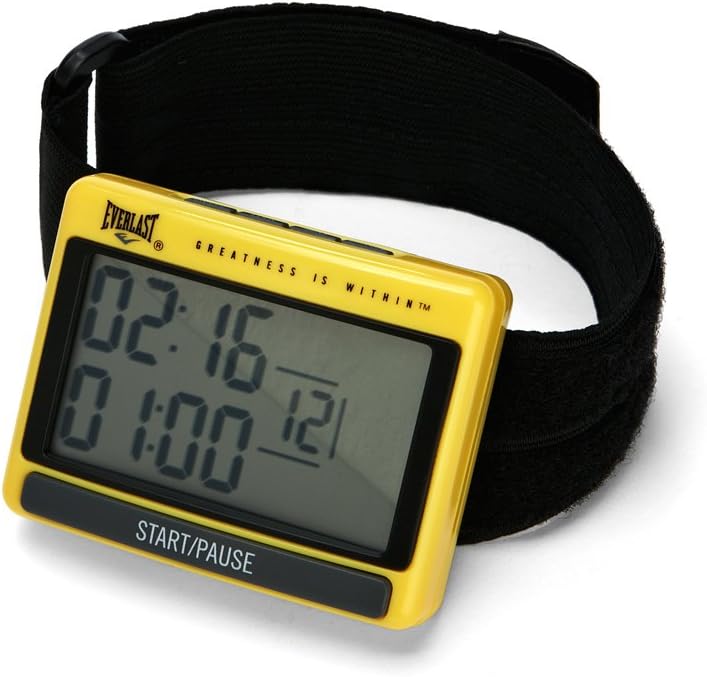 Everlast 7011 Interval Training Timer Yellow Everlast 7011 Interval Training Timer Yellow