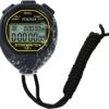 FCXJTU Digital Waterproof Stopwatch, 20Laps Split Memory Stopwatch, No Clock, No Calendar, No Alarm, Simple Silent Large Display Stop Watch for Sports Swimming Training Coaches