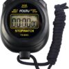 FCXJTU Sports Simple Stopwatch, Digital Single Lap /Split Memory Stopwatch Countdown Timer, On/Off, AAA Battery(Included), Child Friendly for Training Kids Coaches