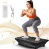 FEIERDUN Vibration Plate, Whole Body Vibration Plate Exercise Machine for Lymphatic Drainage, Home Rehab, Gyms Workout, Automatic Speed Adjustment, Weight Loss, Fat Burner,...