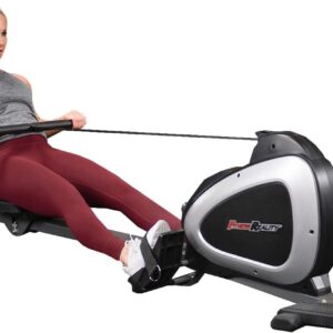 Fitness Reality Magnetic Rowing Machine with Bluetooth Workout Tracking Built-In, Additional Full Body Extended Exercises, App Compatible, Tablet Holder, Rowing Machines for...
