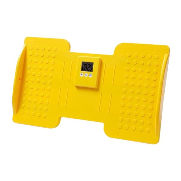 Fitness Stepper Exercise Machine, Step Machine Exerciser for Home, Non Slip Pedal, Full Body Workout, Yellow