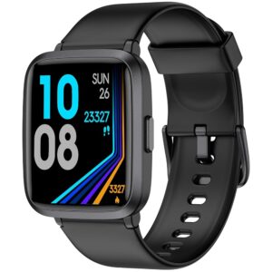 Fitness Tracker, Fitness Watch with Blood Oxygen, Blood Pressure & Heart Rate Monitor, Steps Calories Counter, Sleep Monitor, Pedometer 50 Meters Waterproof, Smart Watch for...