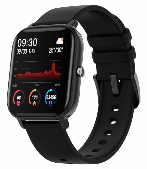 Fitness Tracker Heart Rate Blood Pressure Watch Blood Oxygen Monitor Pedometer Step Counter Activity Tracker Big Fitness Tracker for Women Men Smart Watch for Android Phones...