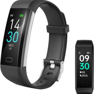 Fitness Tracker with Heart Rate Monitor/Step Counter/Calories, Smart Watch Activity Tracker Sleep Monitor, IP68, Health Tracker Pedometer for Man Women