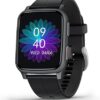 FITVII Fitness Tracker, Smart Watch with 24/7 Blood Pressure Heart Rate and Blood Oxygen Monitor, Sleep Tracker with Calorie Step Counter, IP68 Waterproof Activity Tracker for...