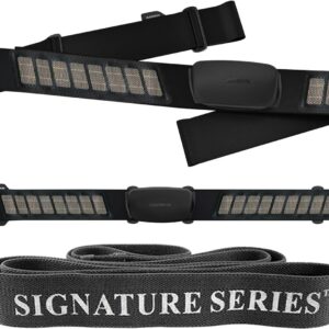 Garmin HRM Heart Rate Monitor Chest Strap | Wireless, Real-Time Transmission for Indoor and Outdoor Exercise | Signature Series Resistance Band