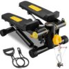 GuuG Stepper for Exercise at Home :Mini Stair Stepper for Home with Resistance Bands Stepper Exercise Machine