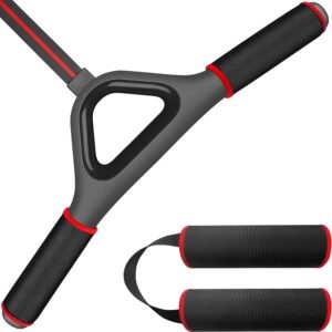 Handle Cover for Rowing Machine(NO Sliding), Compatible with Peloton Rower and Concept 2, Fits for Most Rowing Machine, Rowing Gloves Comfort, Rowing Grip, Row Without Pain,...
