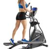 Horizon Fitness EX-59 Elliptical Trainer Exercise Machine for Home Workout, Fitness & Cardio, Compact Cross-Trainer with Bluetooth, Built-in Speakers, 10 Resistance Levels, 300...