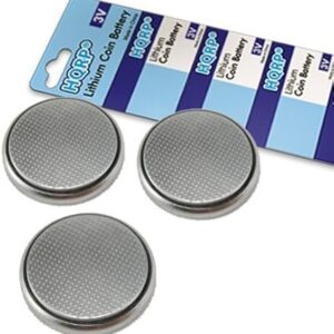 HQRP 3 Pack Lithium Battery Compatible with Polar Heart Rate Monitor FT60, FT60M, FT60F