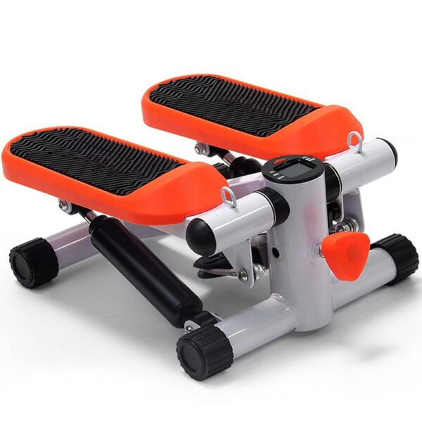 HUHJYUGE Steppers for Exercise, Step Fitness Machine, Small Stair Stepper for Home, with LCD Monitor, Legs Arm Full Body Training, More Than 300lbs Weight Capacity (A)