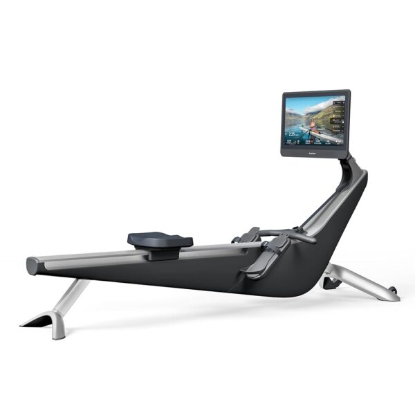 Hydrow Pro Rowing Machine with Immersive 22" HD Rotating Screen - Stows Upright | Live and On-Demand at-Home Workouts, Subscription Required