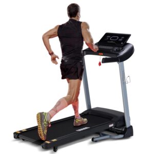 Incline Treadmill for Home, Treadmill with 18% Auto Incline, Heavy Duty 400LBS Capacity, Running Treadmill with 18.90" Wide Belt, 0.5-12 MPH Speed, 3.5 HP, 36 Programs, APP,...